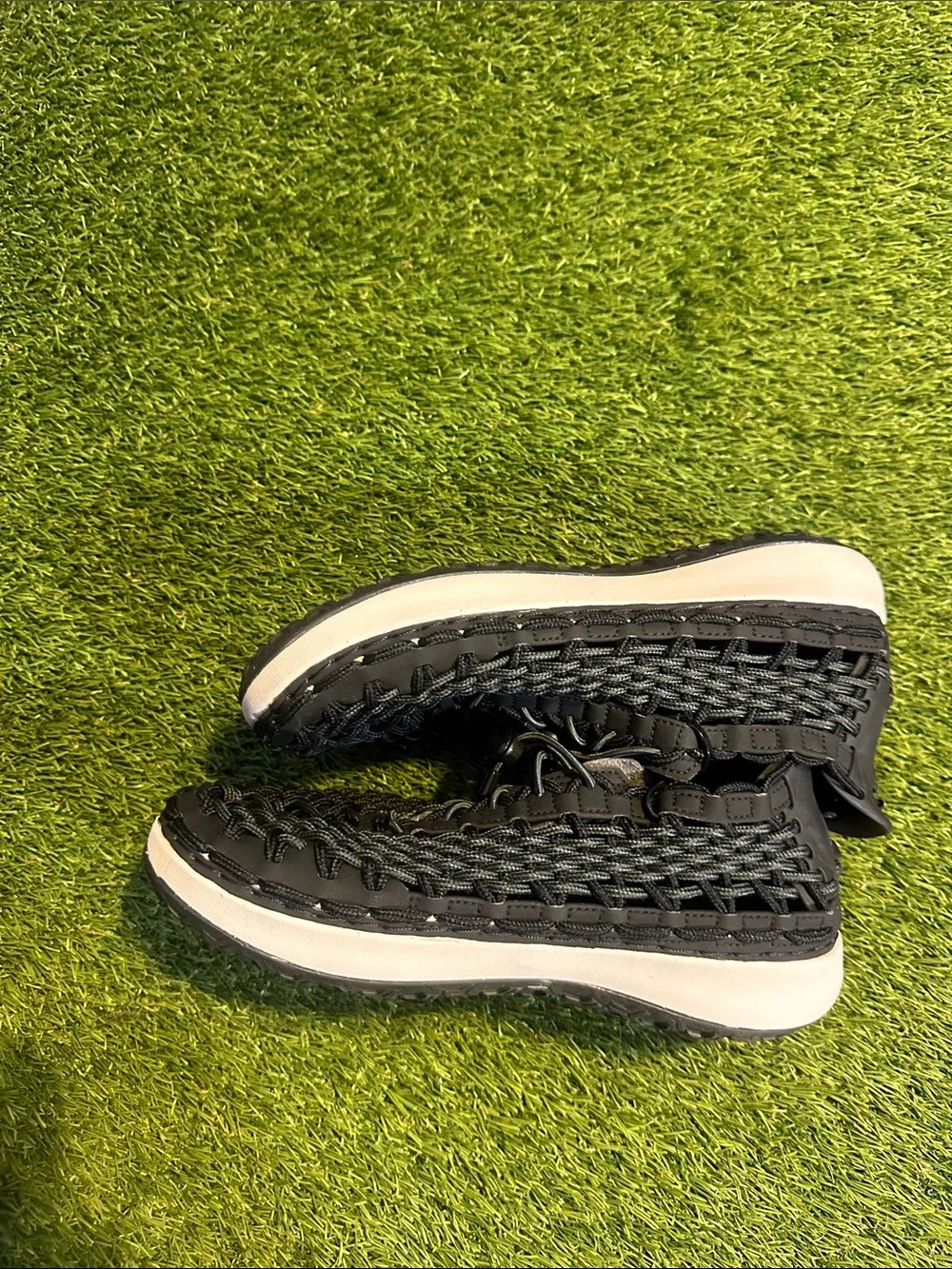 Nike ACG Black and White Woven Trail Sneaker